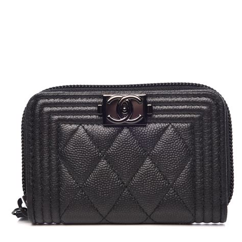 chanel boy o coin case